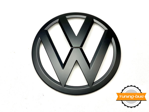 Crafter VW Zeichen Tuning schwarz matt vorn original Volkswagen