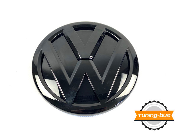 Crafter VW Zeichen Tuning schwarz glänzend hinten original Volkswagen