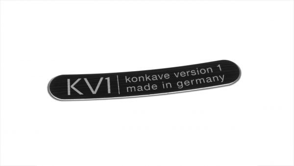 Klebeschild KV1 Universal - Schwarz